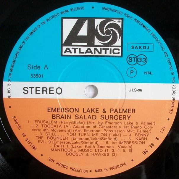 Emerson, Lake & Palmer, Brain Salad Surgery 1973,  