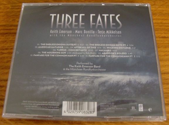 The Keith Emerson Band, Three Fates Project 2012,  