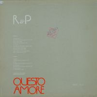 Ricci & Poveri, Questo Amore, 1978