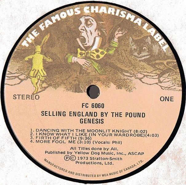 Selling England by the Pound, Canada