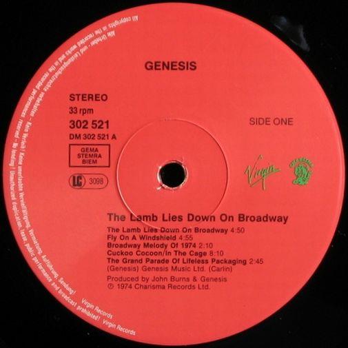 The Lamb Lies Down on Broadway, 