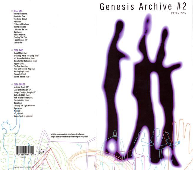 Genesis Archive 2: 19761992, 2000 .