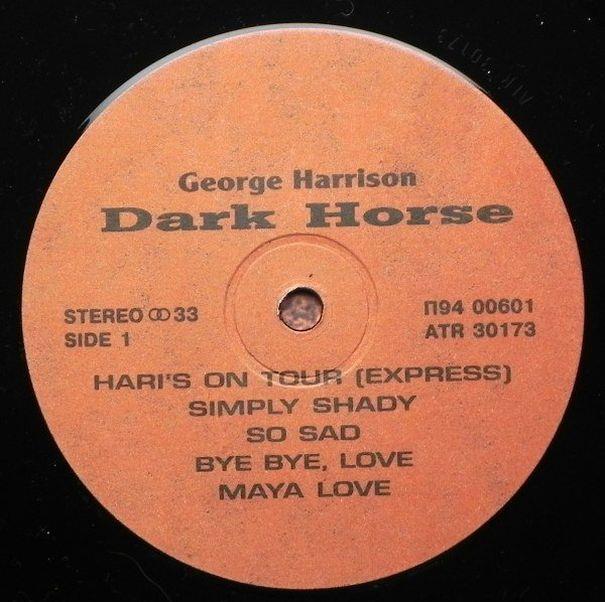 Dark Horse, 1974, George Harrison,   1994 