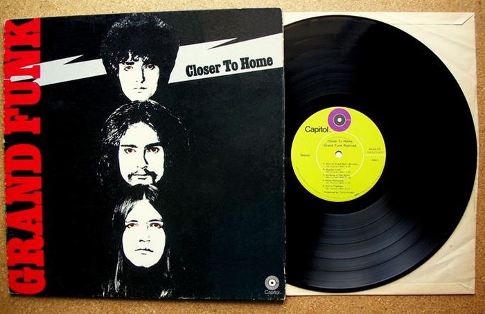 Grand Funk, Closer To Home, USA, Capitol, 1970