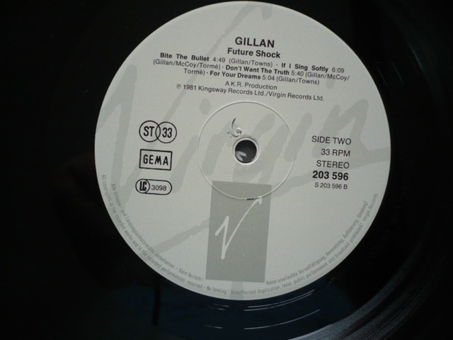 Gillan, 1981, Germany