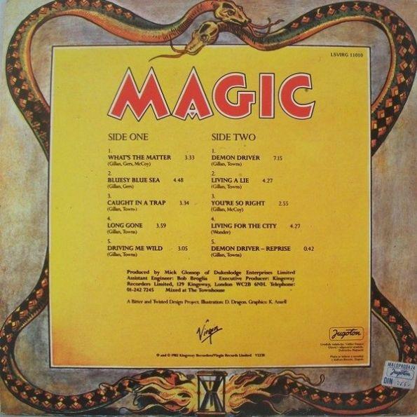 Gillan, Magic, 1982, 