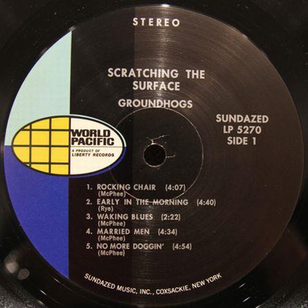 The Groundhogs. 1968, Scratchin' the Surface, Sundazed Music