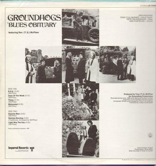 The Groundhogs. 1969, Blues Obituary, 