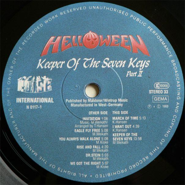 Helloween, 1988, Keeper of the Seven Keys, Part 2,  