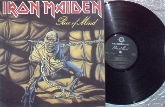 Iron Maiden, 1983, Piece of Mind, Gala Records