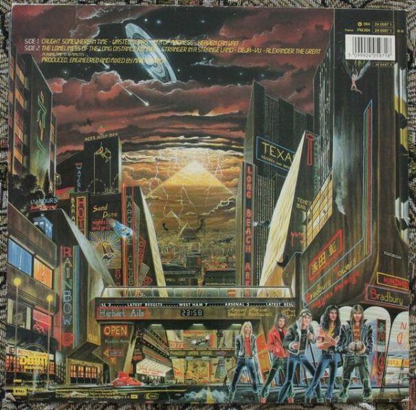 Iron Maiden, Somewhere in Time, 1986, EEC