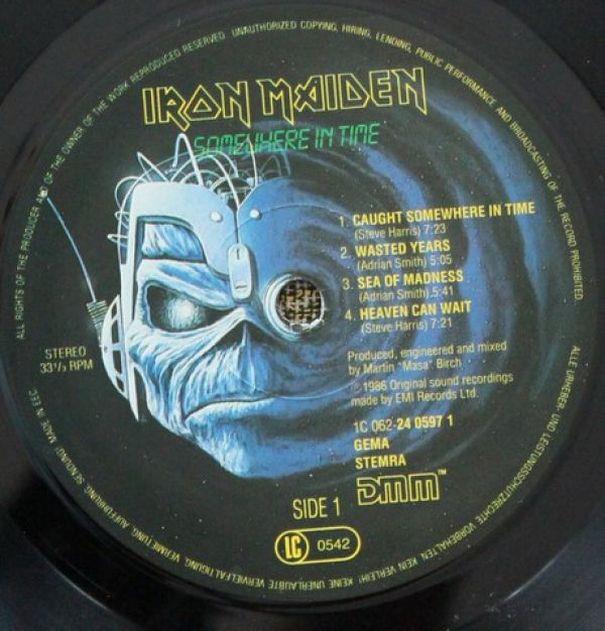 Iron Maiden, Somewhere in Time, 1986,  