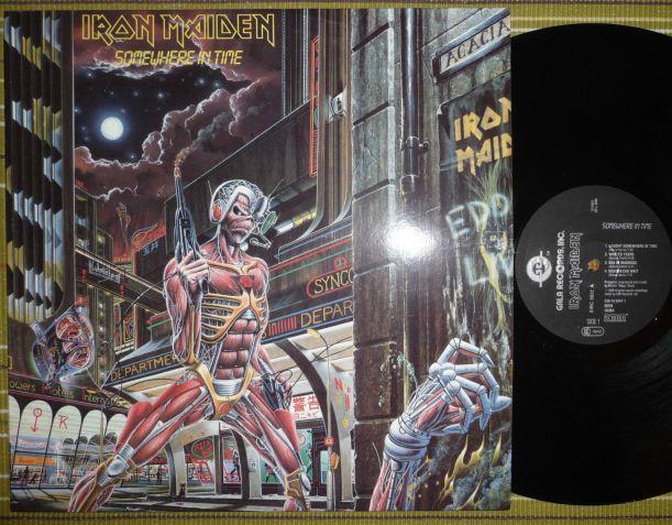 Iron Maiden Somewhere in Time, 1986, 