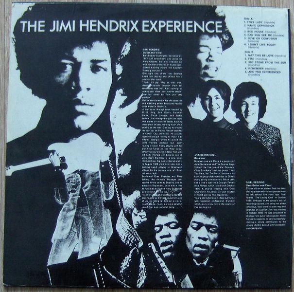 Jimi Hendrix, "Are You Experienced", 1967, 