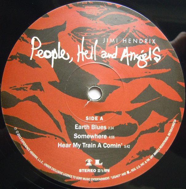 Jimi Hendrix "People, Hell and Angels" 2013, USA