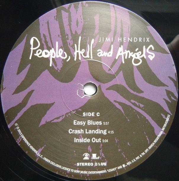 Jimi Hendrix "People, Hell and Angels" 2013,  