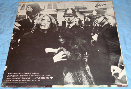 John Lennon And Yoko Ono. Unfinished Music No.2: Life with the Lions, Tetragrammaton Records, 1969