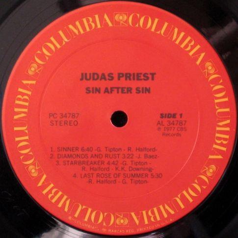 Judas Priest, Sin After Sin, 