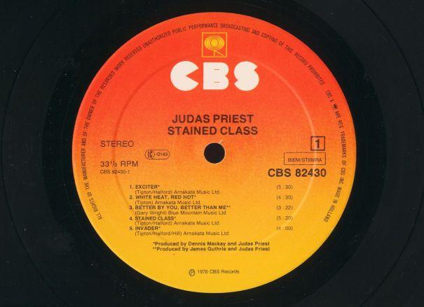 Judas Priest, Stained Class, 1978,  