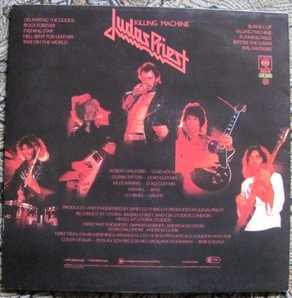 Judas Priest, Killing Machine, 1978, Holland