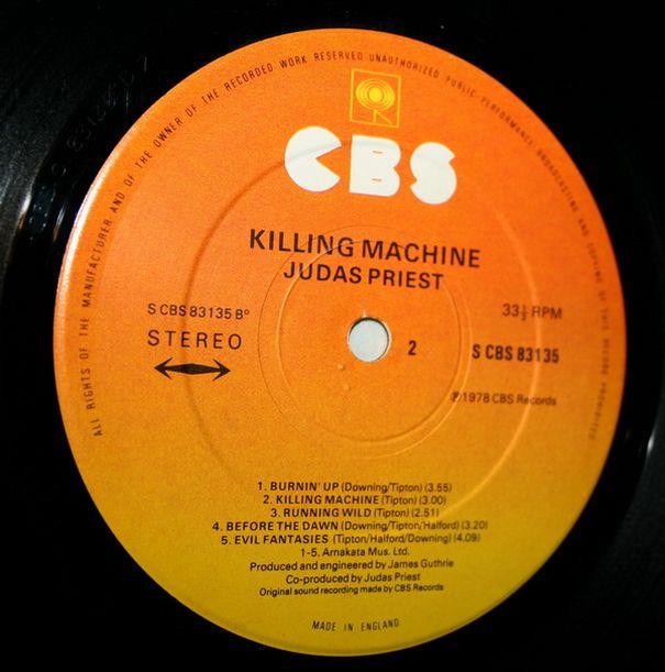 Judas Priest, Killing Machine, 1978, Great Britain