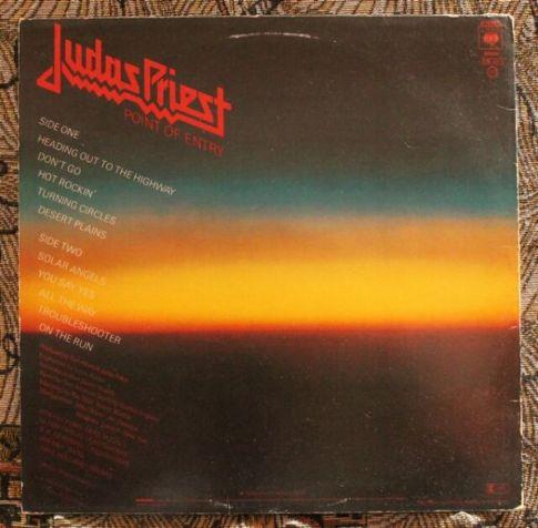 Judas Priest, Point of Entry, 1981, Holland