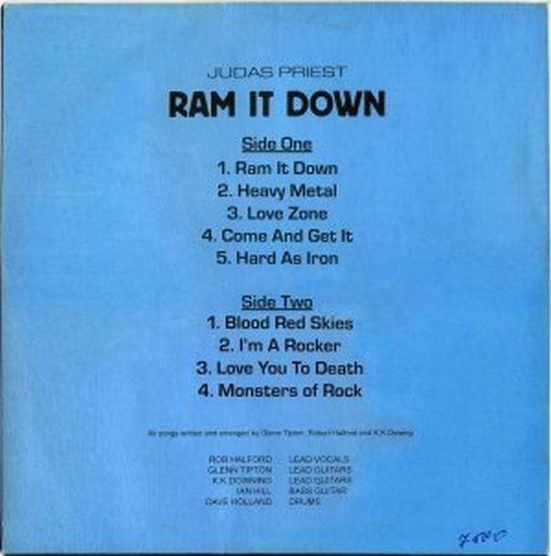   Ram It Down, 1988