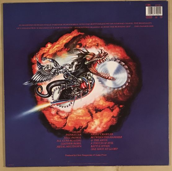 Judas Priest, Painkiller, 1990, vinyl