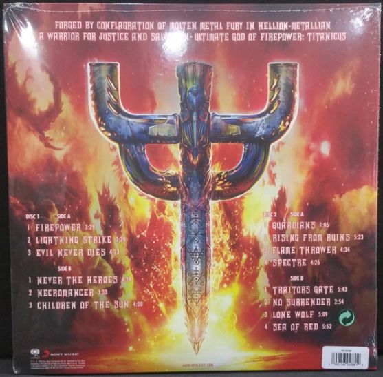 Judas Priest, Firepower, 2018, vinyl