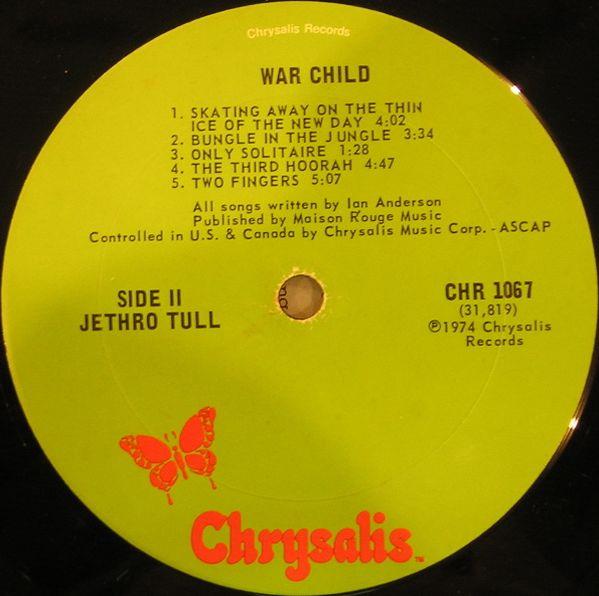 Side two, War Child 1974, USA