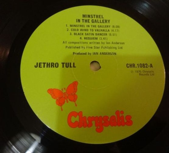 Jethro Tull, Minstrel in the Gallery 1975, Great Britain