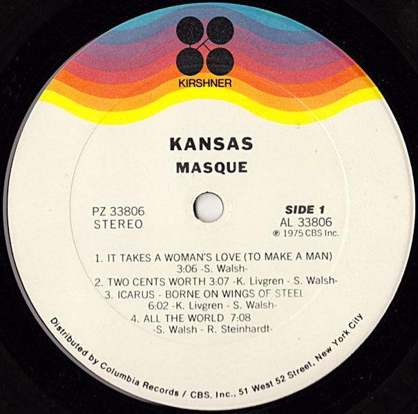 Kansas, Masque, 1975,  