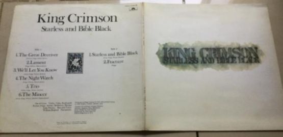 King Crimson, Starless and Bible Black, 1974