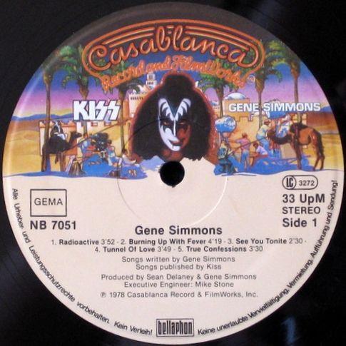 Kiss, 1978 Gene Simmons,  