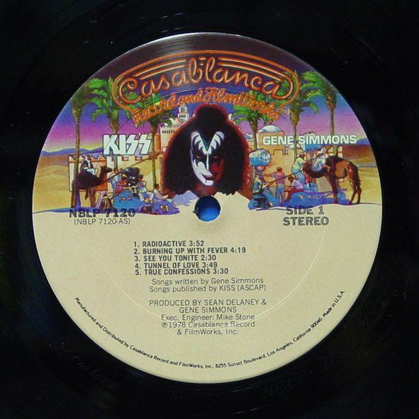 Kiss 1978 Gene Simmons,  