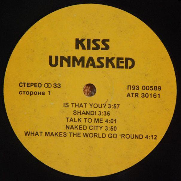 Kiss, Unmasked,  