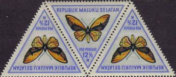 Repulik Maluku Selatan, 1955 Pos Postage