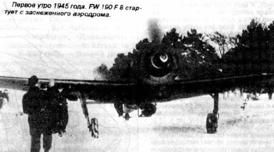   1945 . FW 190 F8    