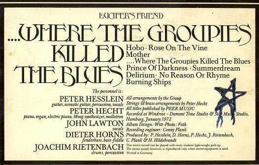 Where the Groupies Killed the Blues, Vertigo, Germany