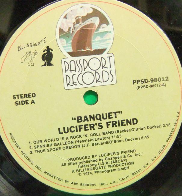 Lucifer's Friend, Banquet, 1974, Passport Records