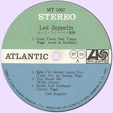 Led Zeppelin-I, Japan