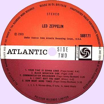 Led Zeppelin-I, Side One