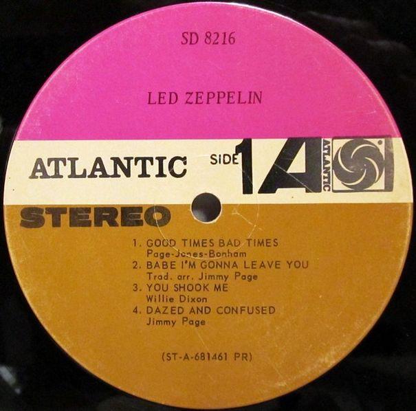 Led Zeppelin I, 1969,  