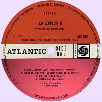 Led Zeppelin-II, Side One, Whole Lotta Love