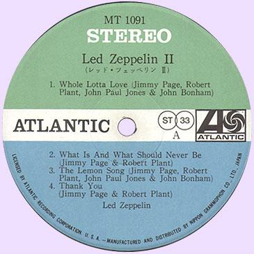 Led Zeppelin II, Japan