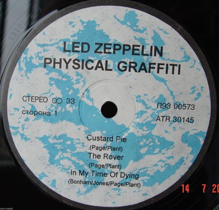 Led Zeppelin, Physical Graffiti, 1975 .  