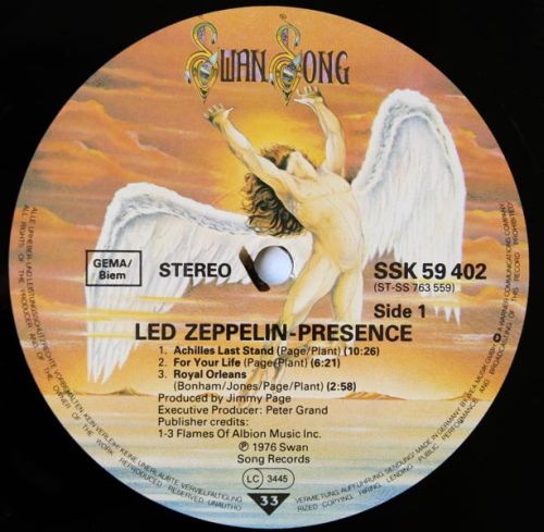 Led Zeppelin, Presence,  