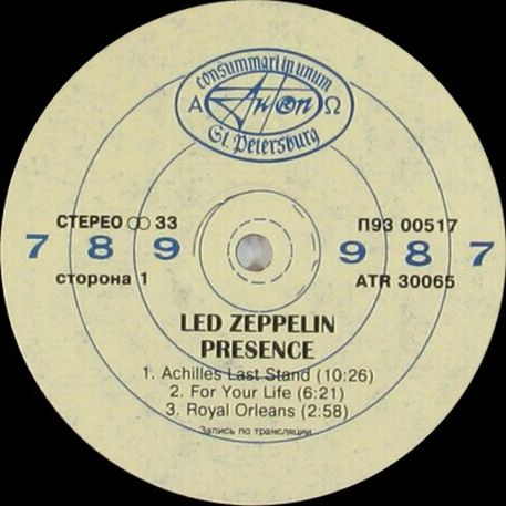 Led Zeppelin, Presence