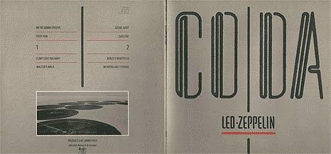 Led Zeppelin, Coda, 1982,  , Great Britain