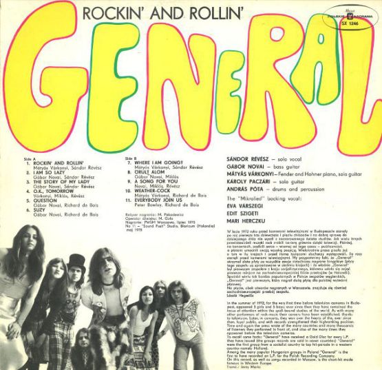 General, Rockin' & Rollin', , 1975